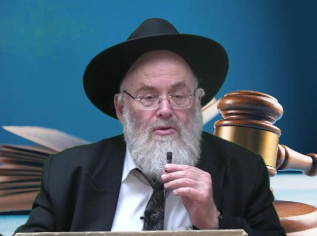ניגוד ענינים!! הרב מנחם שטיין במסר לתקופה
